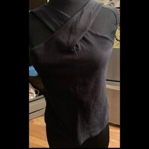 NWT ASOS Monki Black Twist Sleeveless Top